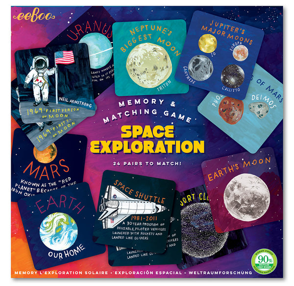 Space Exploration Memory and Matching Game – Exploratorium