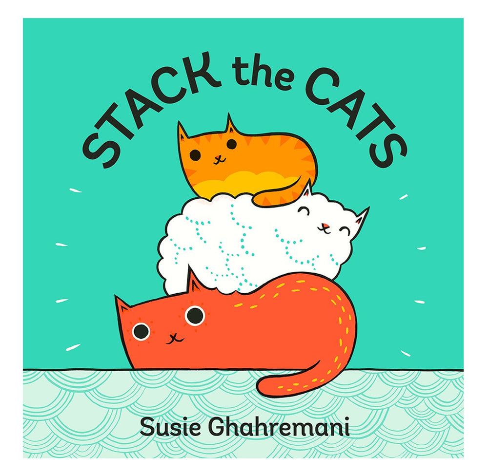 Child Gift, CAT Picture Book, STACK the CATS, Susie Ghahremani, Children  Kids Books, Toddler Book for Kids, Personalized Book Baby 